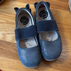 Livie & Luca Sparkly grey Dress Shoes for Kids